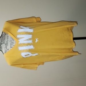 Pink gold t-shirt large  new